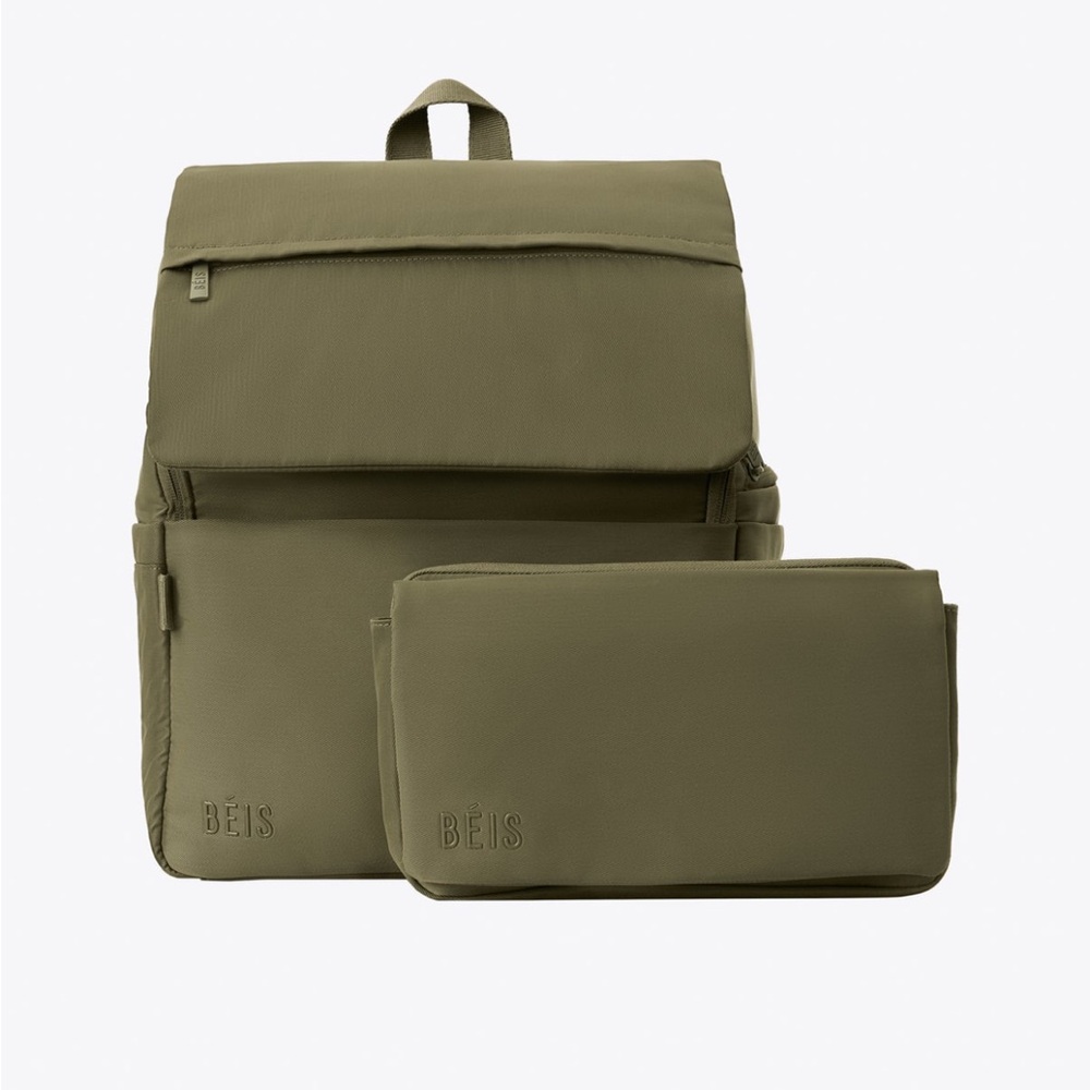 Beis ultimate diaper bag Olive Green brand new